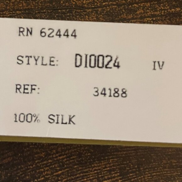 Nicole Miller Ivory Silk Ruched Draped Panel Wedding Dress Size 2 NWT - Picture 10 of 11